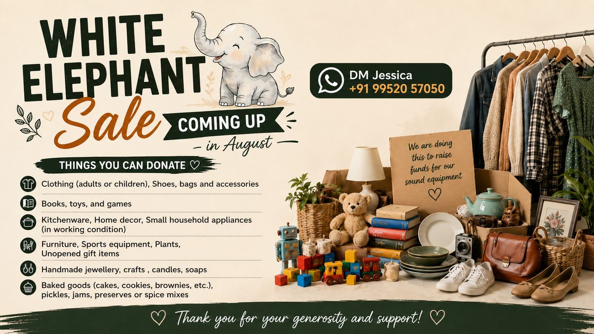 White Elephant Sale
